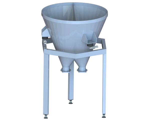 Trémie culotte sur pesons